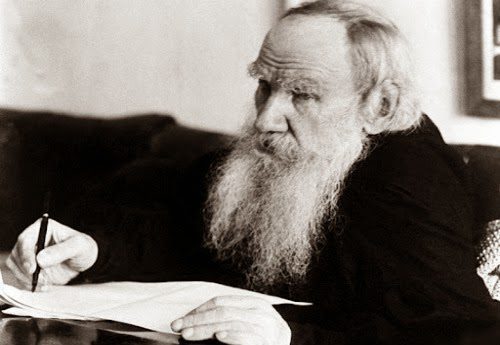 Leo Tolstoy's favourite books from each stage of his life, or "Works which made an impression"