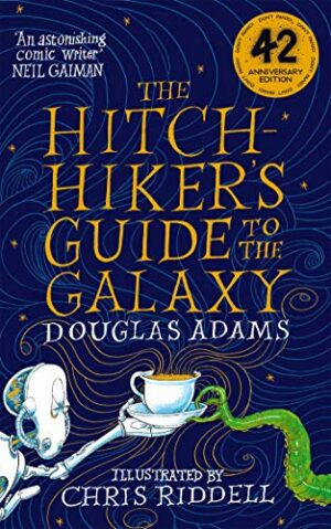 The Hitchhiker's Guide to the Galaxy by Douglas Adams cover