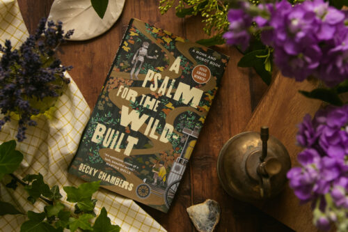 A Psalm for the Wild-Built hardcover with flowers