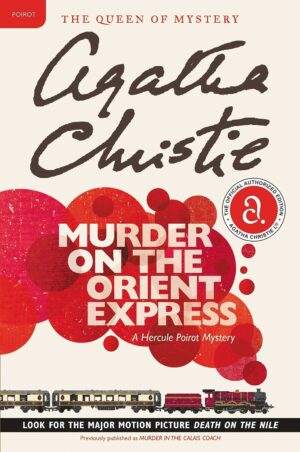 murder on the orient express by agatha christie book cover